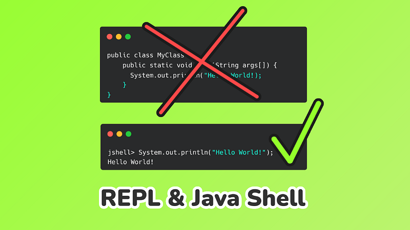 REPL & Java Shell | no more public static void main